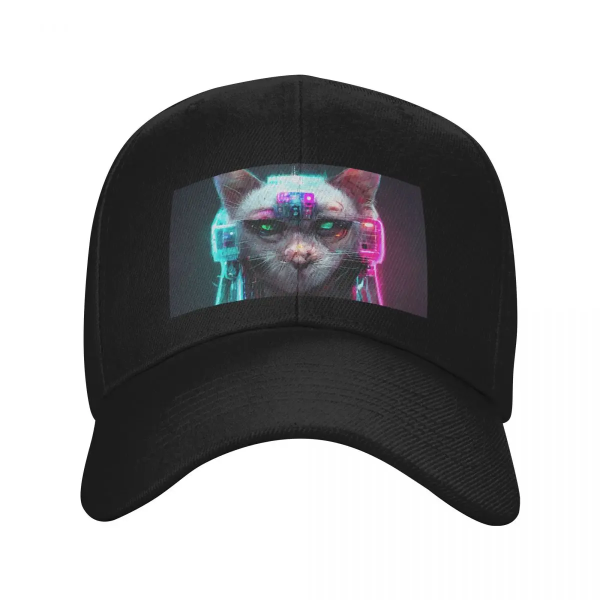 Fashion Candela Daughter Of Karis - The Cyber Cat baseball cap Fishing Sun Caps