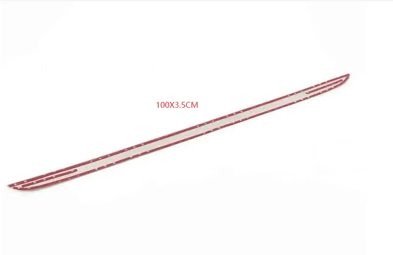 من أجل بويك إنكور أوبل فوكسهول موكا X غير القابل للصدأ الباب الخلفي غطاء الباب حافة كروم شريط غطاء