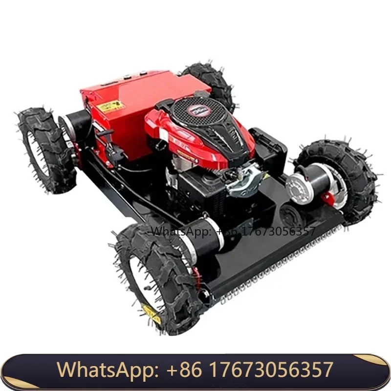 New Design Remote Control Robot Lawn Mower Multi Purpose Rc Lawn Mower For Farmer