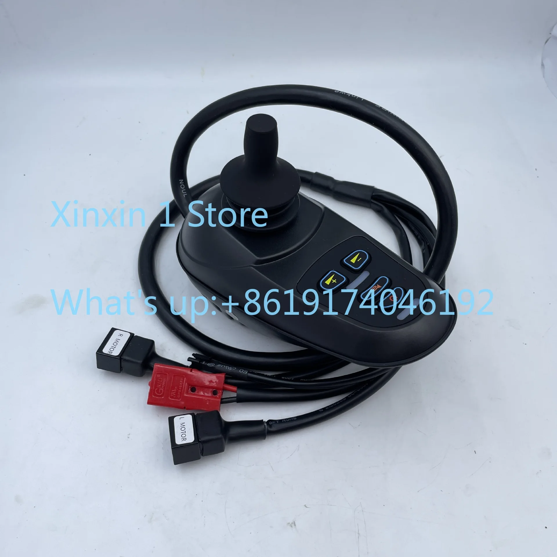 

Контроллер двигателя для электрической инвалидной коляски, ручка-джойстик, тормоз, аксессуары для модификации инвалидных колясок