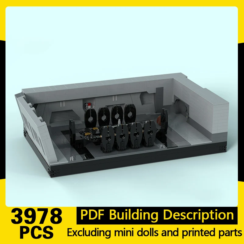 

Star Movies Model MOC Building Bricks Trade Federation Ship Diorama Modular Technology Gifts Holiday Assemble Children Toys Suit