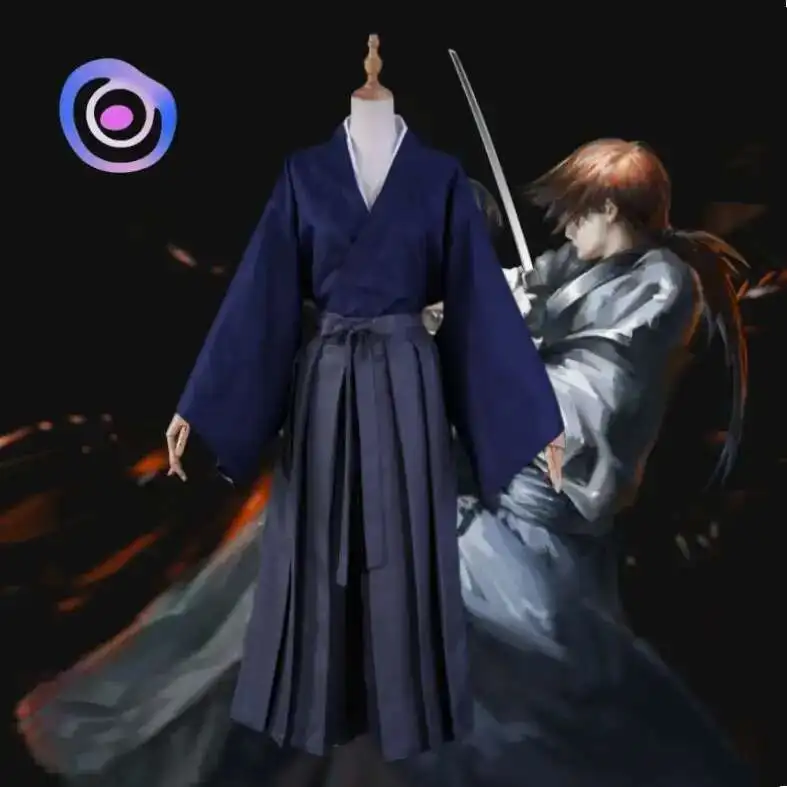 

Langke Jianxin Fei Village Jianxin Pulling Knife Cosplay Kimono Kendo Clothing Anime Exhibition Clothing Set Cos Clothing