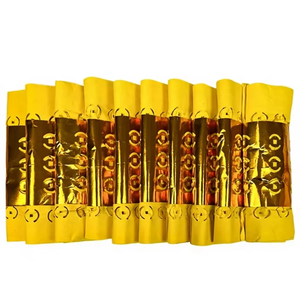 

Gold Plated Eye-Piercing Burning Paper Joss Money Qingming Anniversary Hundred Days Sacrificial Supplies Yellow Paper