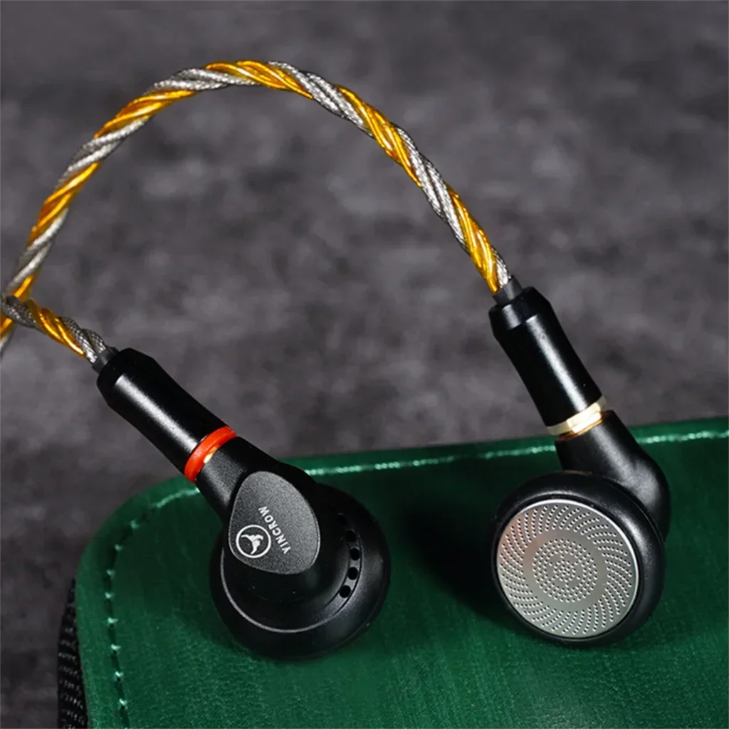 Лидер продаж Yincrow RW-4000 RW4000 HiFi плоская гарнитура наушники 15 мм динамический драйвер вкладыши со съемным кабелем MMCX 3-в-1 B