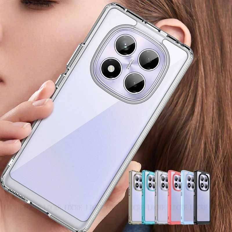 For Cover Redmi Note 14 Pro 4G Case Xiaomi Redmi Note 14 Pro 4G Capas New Colour Transparent Clear Fundas Redmi Note 14 Pro 4G