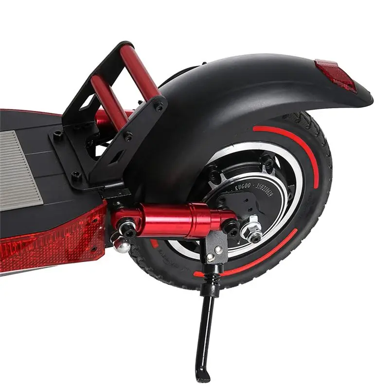 A74K 10x2.125 Solid Tire for KuGoo Pro Electric Scooter, Puncture Proof Off-Road Scooter Tire, Replacement Wheel Black