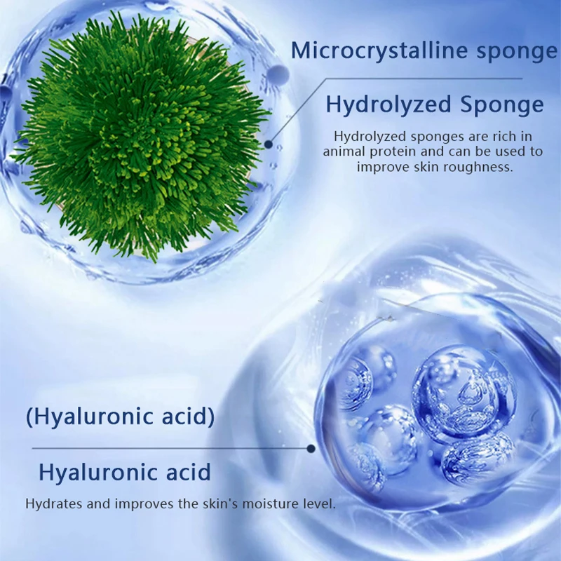 페이스 블루 스펀지 미세조류 스킨 부스터 스킨케어 키트 - Hyaluronic Acid Serum 리뷰 및 가격