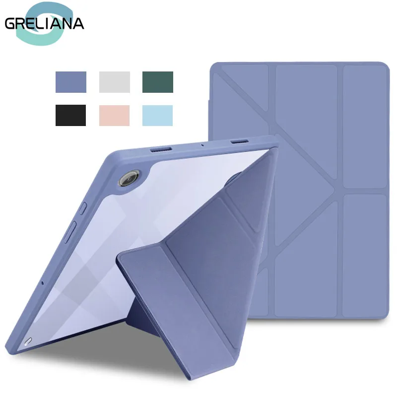 Multi-fold Smart Cover For Samsung Tab A9 plus 11 A8 10.5 8.7 Case Galaxy Tab S9 S7 + FE Plus 12.4 S8 S7 11 S6 lite 10.4 Cases