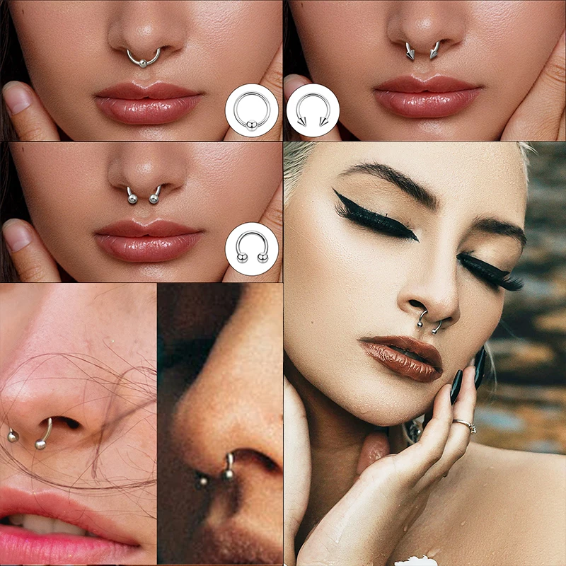 Multiuse Stainless Steel Piercing Rings