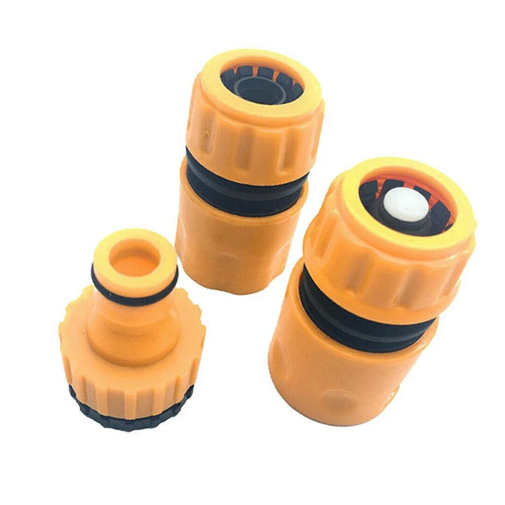 

Balcony Garden Hose Pipe Tab Connectors Set ABS Plastic Accessories Adaptor Conection Water Hose Tap Connector