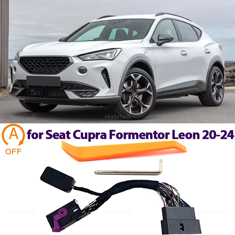 

Для Seat Cupra Formentor Leon Mk4 KL1 KL8 2020-24: Устройство отключения системы автоматического старт-стоп двигателя, датчик управления, плаг-отключатель, отмена функции Stop Start