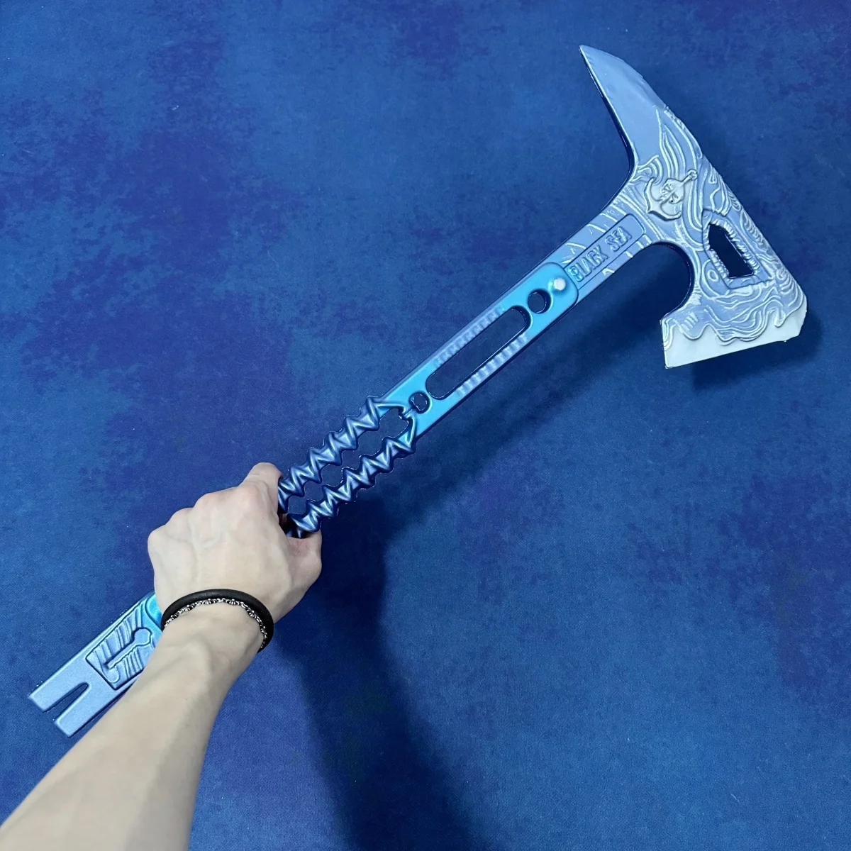 60cm Delta Operation Katana Anime Polaris Knife Metal Blade Axe Sword Real Size Japanese Katana Original Sabre Unsharp Toy Gift