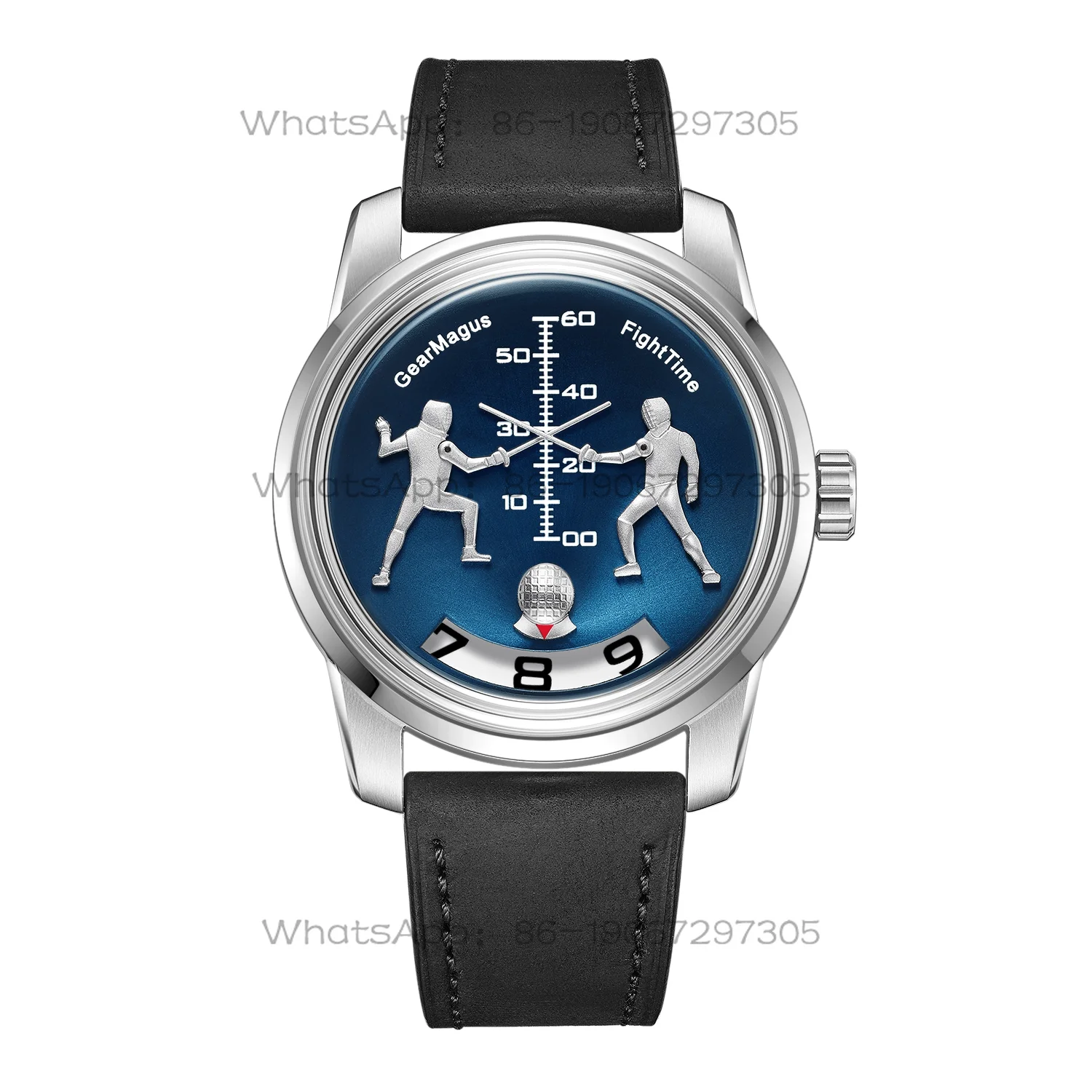 

GearMagus Magic Time Fencing Movement Fully Automatic Mechanical Watch Men's Watch Luminous Fashion