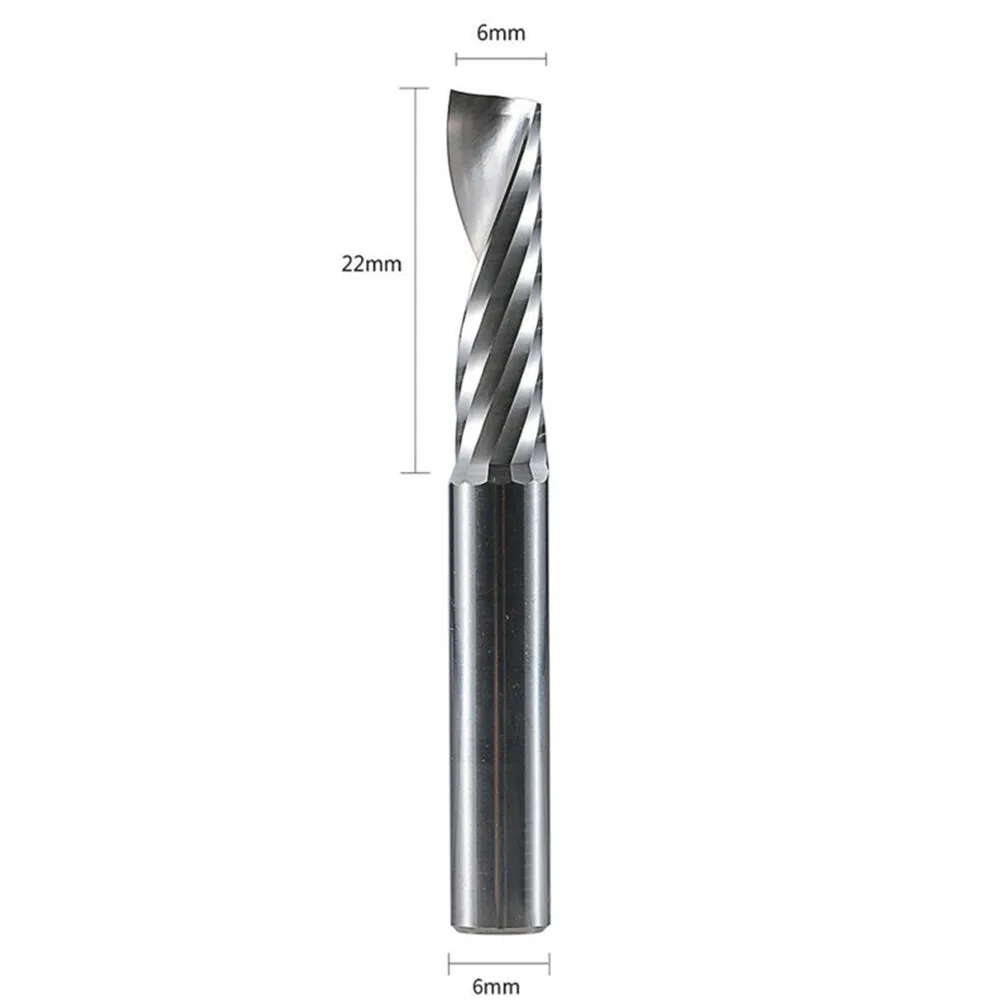 

Spiral End Mill Carbide End Mill 1PCS For MDF CNC Router Bits Hard Alloy For Aluminum Alloy Useful Replacement