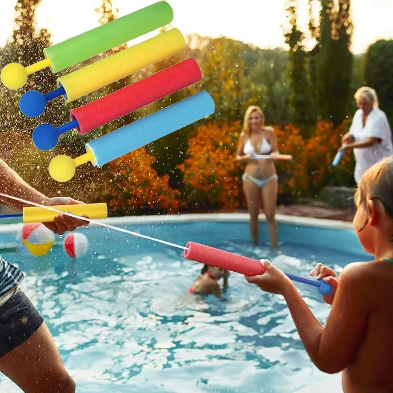 2 Pack Fusils à Eau 200ml, Jouets de Pistolet à Eau pour Plein Air D'été Fêtes Piscine Plage, Jouet Cadeau pour Garçons Filles Enfants