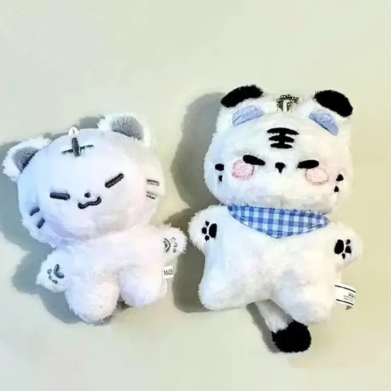 Cute Seventeen Hoshi Plush Pendant Cartoon Tiger Stuffed Doll Kawaii Cartoon Animals Keychain Pendant Fans Support Gift For Idol