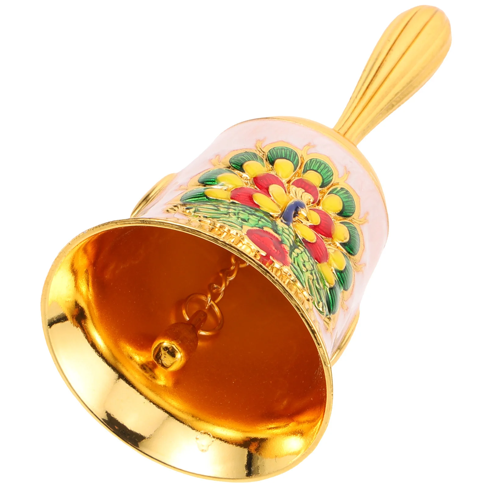 جرس يدوي من سبيكة جرس خدمة على الطراز القديم لمطعم الفندق وبار المعلم والفصول الدراسية والتدريب على الحيوانات الطبية