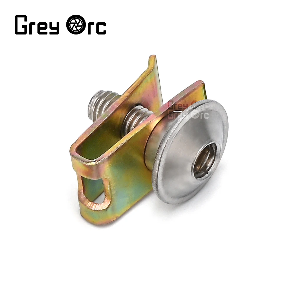 

M5 Metal U Shape Clips Speed Nuts Fastener Rivet M5 Motorcycle Panel Fender U-Clip For Suzuki Motorcycle Screws Clips