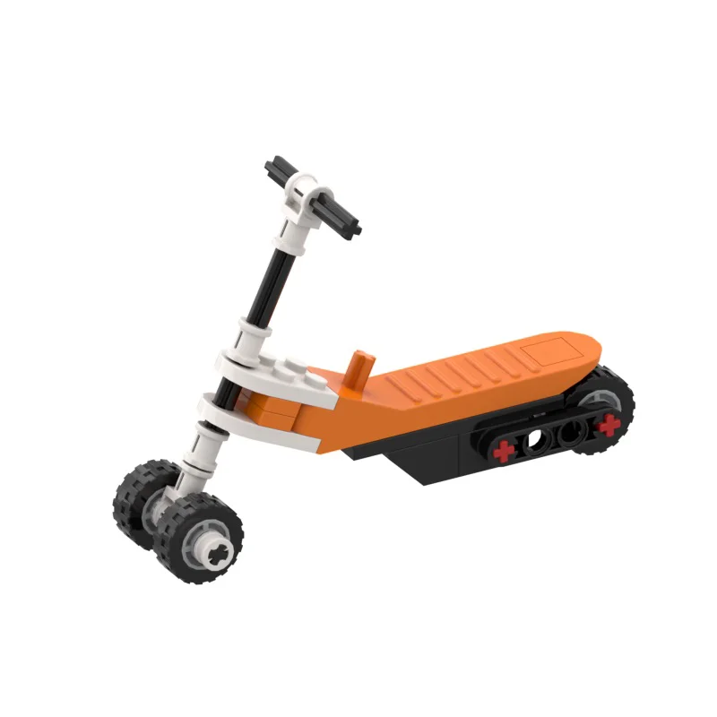 

Совместимые строительные блоки MOC scooter, сделай сам, 27 деталей, мелкие частицы, Обучающие сборные игрушки 42610 92409 32064