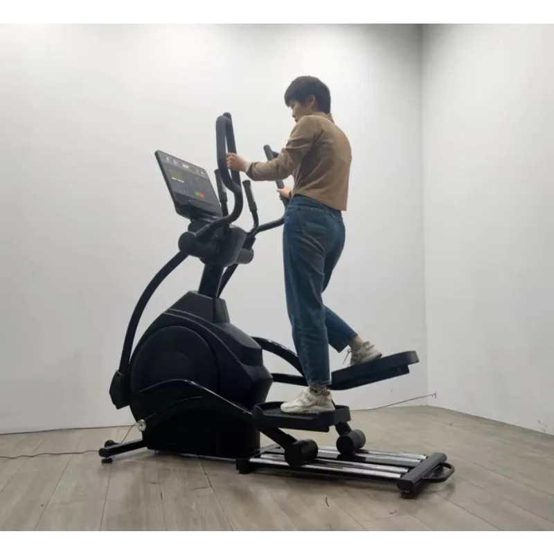 مدرب متقاطع بيضاوي الشكل للعجلة الأمامية الممتازة لصالة الألعاب الرياضية التجارية - أداء قوي وتشغيل مستقر