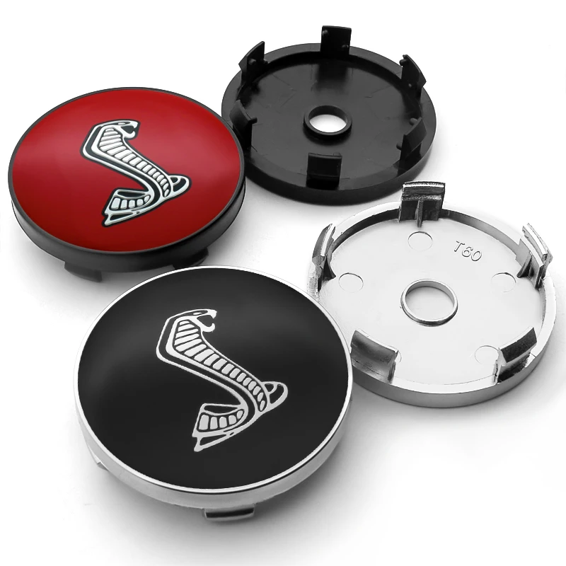 

4Pcs 56mm 60mm Car Wheel Center Hub Cap Rim Cover Stickers For Ford Focus Mondeo Edge Ecosport Ranger Fiesta Fusion Kuga