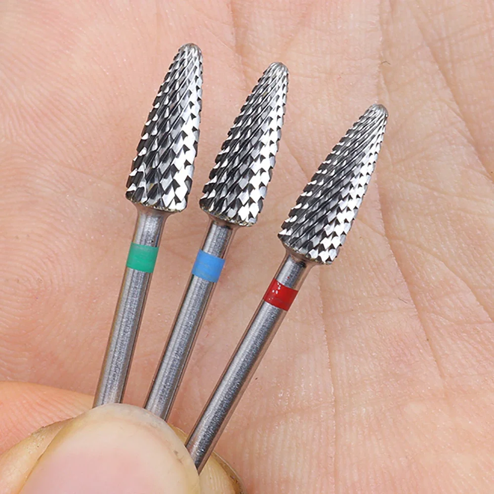 

1Pcs 3/32" 5 in 1 Professional Carbide Nail Drill Bits,Tungsten High-End Tungsten Steel Drill Bits Tech, Cuticle Bit Fast Remove