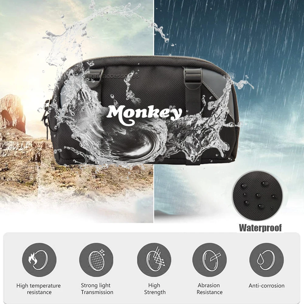 For Honda Monkey 125 monkey 125z Universal Motorcycle front handlebar bag multifunctional storage bag travel bag