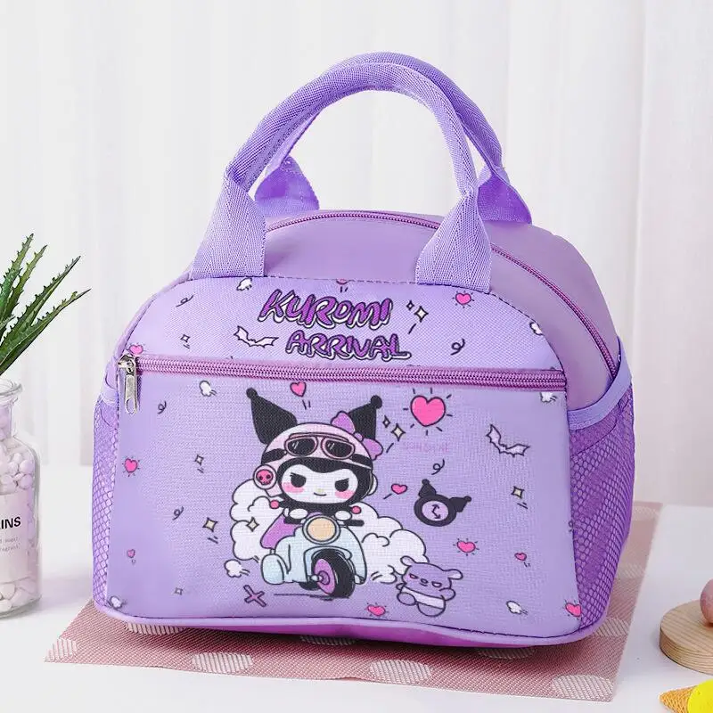 

Горячая Sanrio Hello Kitty студенческая изолированная сумка Kawaii аниме милая модная водонепроницаемая утолщенная сумка для обеда детская коробка для обеда сумка для еды