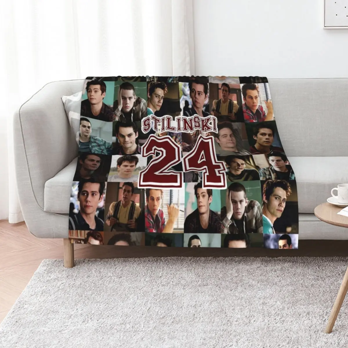 

Stilinski 24 Throw Blanket bed plaid christmas gifts Thins Beach Blankets