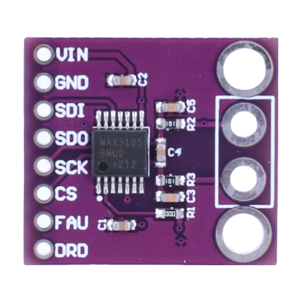 MAX31856 Thermocouple Module SPI Interface Temperature Thermocouple Sensor Amplifier Module A/D Converter Fit for Arduino