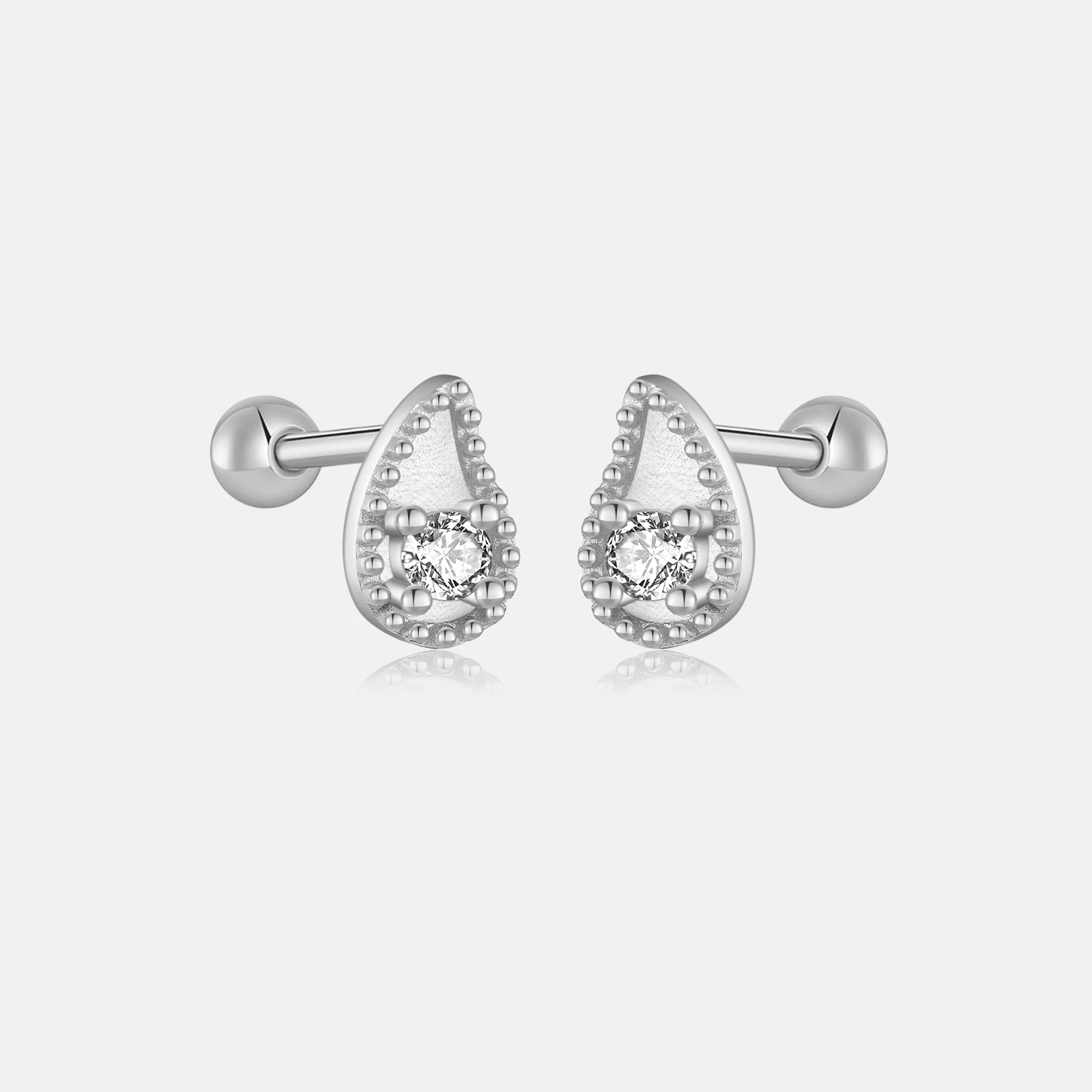 VEWANT Women 925 Sterling Silver Zircon Stud Earring Fashion  2024 Fine Luxury Wedding Party Jewelry