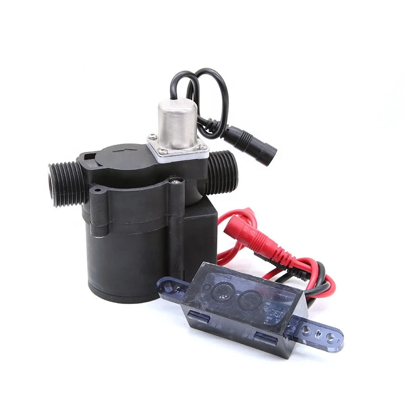 DB-468 Water Flow Turbine Micro Power Generator 1W Integrated Control Valve For Toliet Uninal Fully Automatic Flushing System