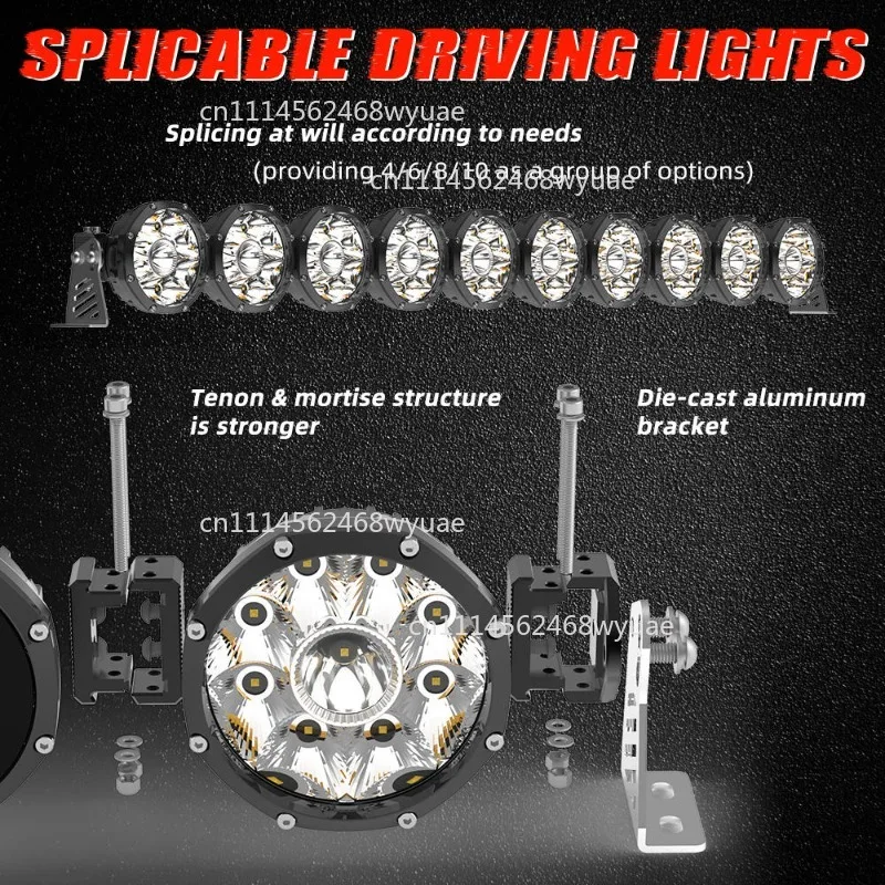 2025 new 22Inch 12V 24V Combo Spot Beam Offroad Car LED Light Bar for UTV ATV Trucks