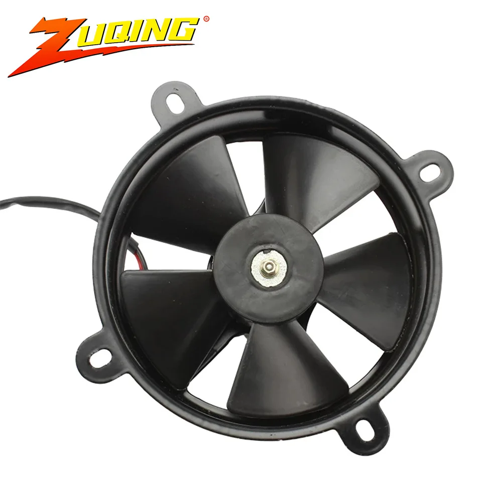 

12V 4-Angle Iron Cooling Fan - Motorcycle Water Tank Radiator Fan for 150cc/250cc ATV & Kart