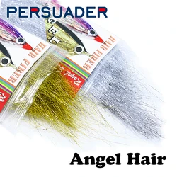 Persuader new 2packs set 5inches long angel hair big streamer wings&bodies&tails fly tying materials mylar tinsel flash fibres