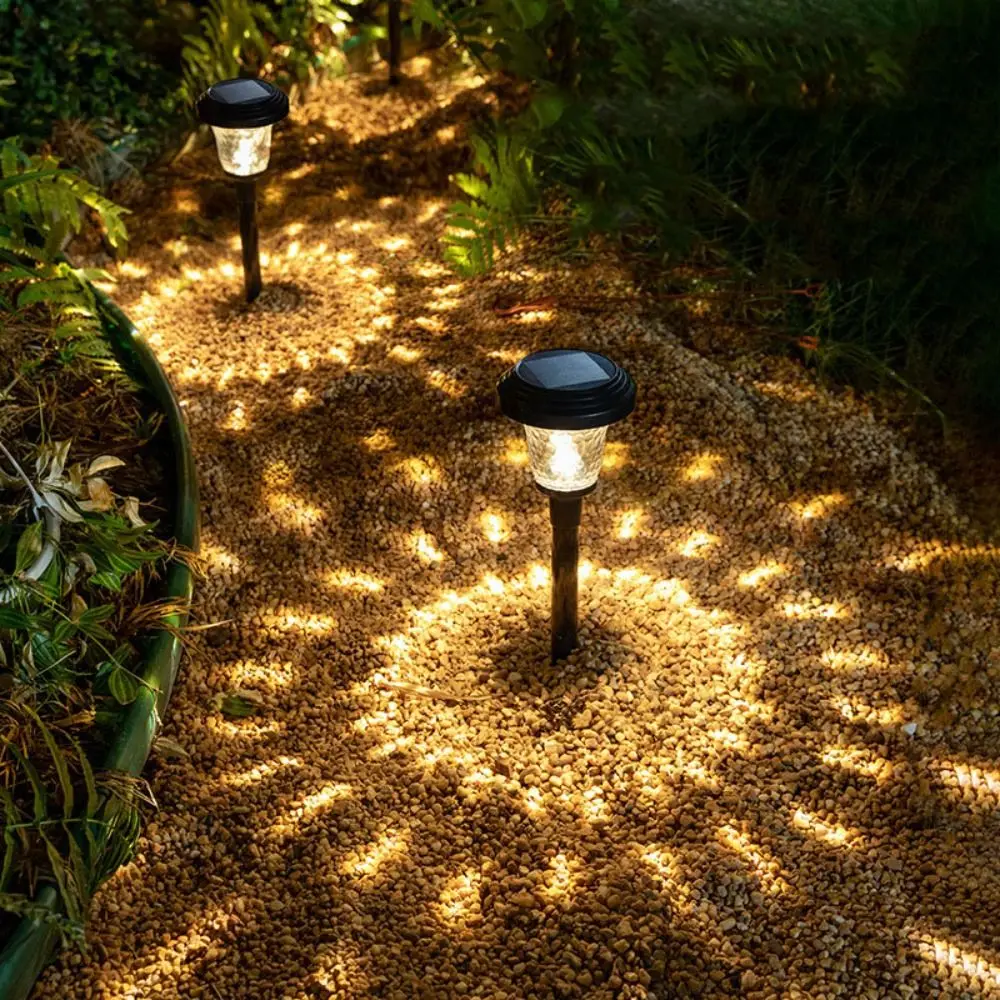 Courtyard Path Easy Use Camping Atmosphere Solar Garden Lawn Lamp Landscape Lights Outdoor Lights Projection Floor Lamp