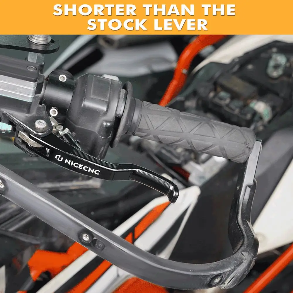 Für KTM 690 Enduro R SMCR 690 SMC R 2014–2023 Shorty Bremskupplungshebel für Husqvarna 701 Enduro SM 2016–2023 GasGas 700 SM/ES – Detail 11