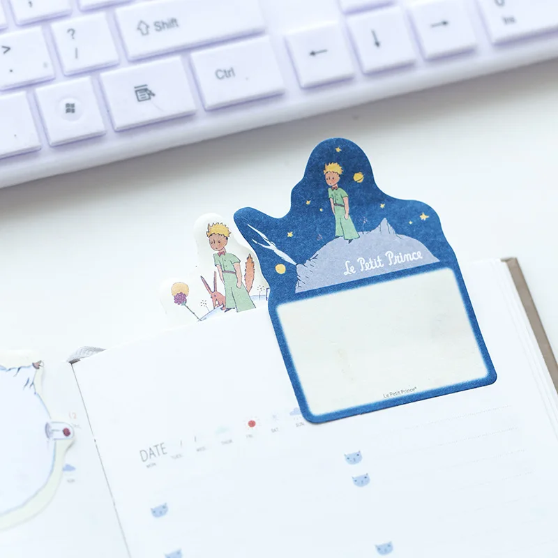 Cute Little Prince memo pads Sticky Notes Index Paper Driver Stickers Self-Adhesive Sticky Paper Bookmark Office School Supplies