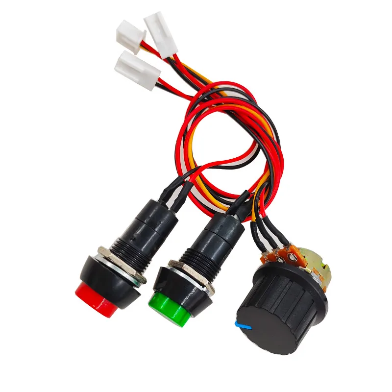 PWM DC Motor Speed Controller 6V-24V Forward and Reverse Switch Electric Push Rod Motor Controller 3A
