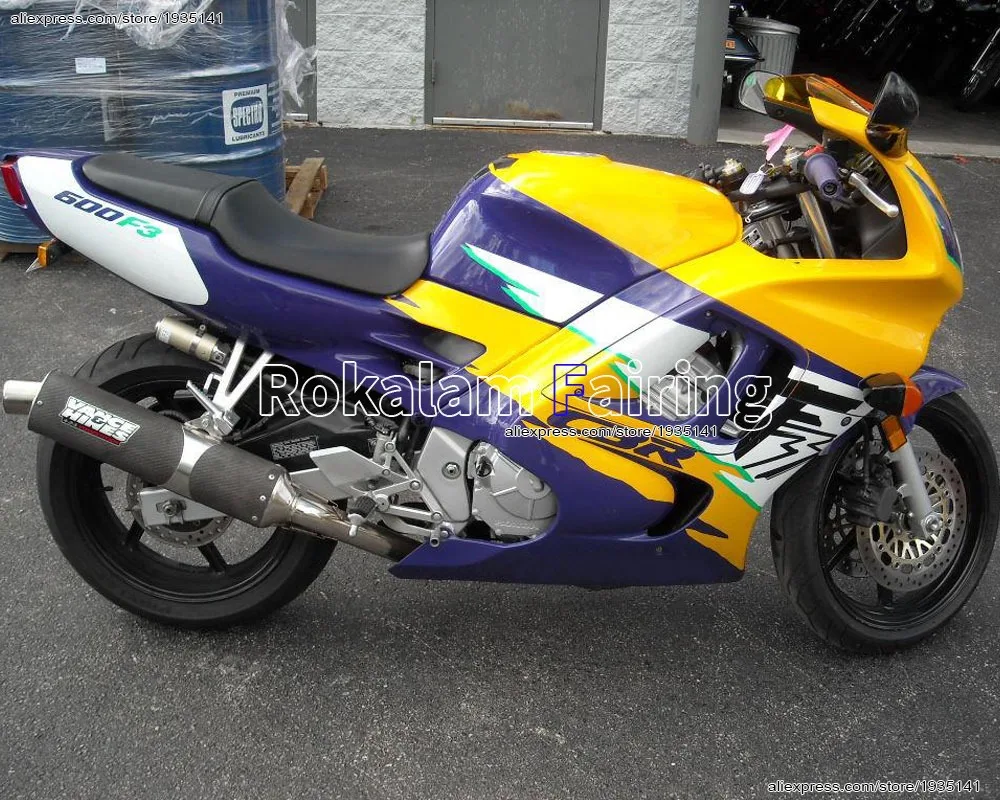 

Multicolor Body Kit For Honda CBR600 F3 95 96 CBR600F3 1995 1996 CBR 600 Bodyworks Fairing Kit (Injection molding)