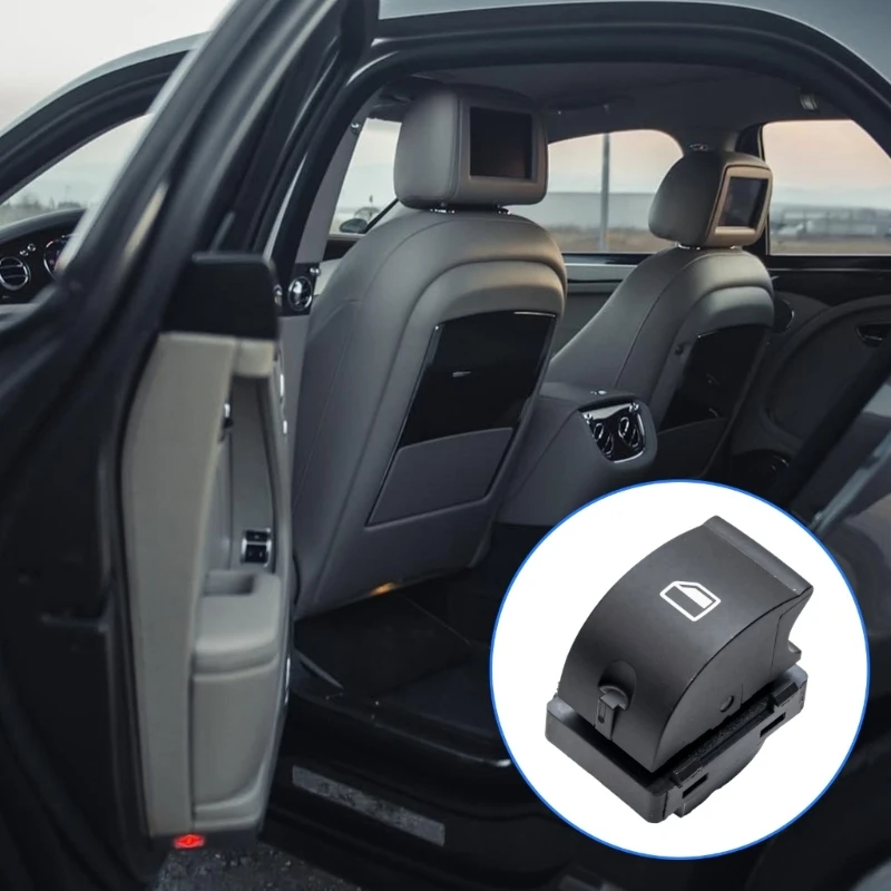 Direct Replacement Right Side Power Window Switches Single Button 8ED959855 8E0959855 for B6 B7 Vehicle Plug Play Design