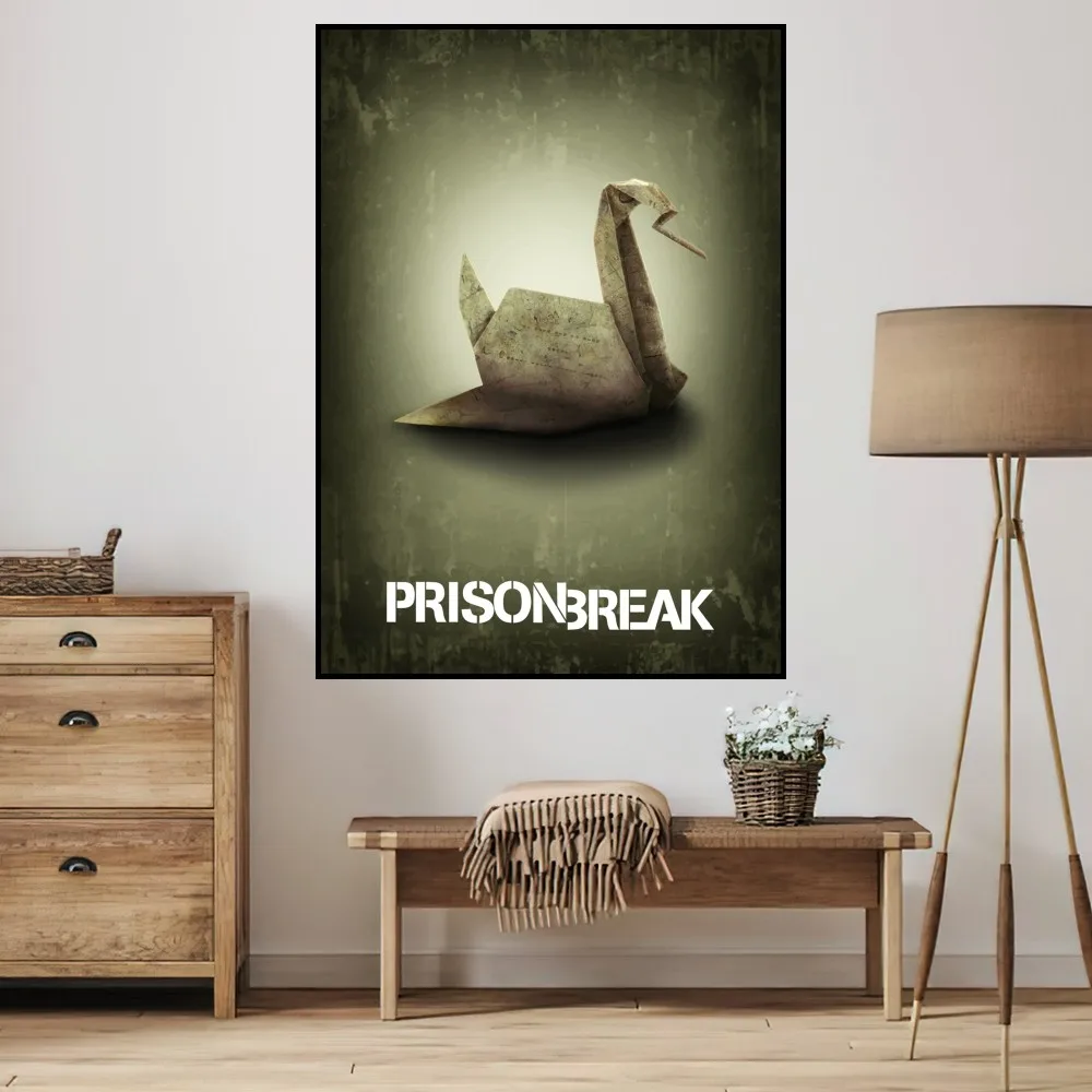 Movie P-Prison Break Poster Home Prints Wall Decoration Living Room Painting Bedroom Office