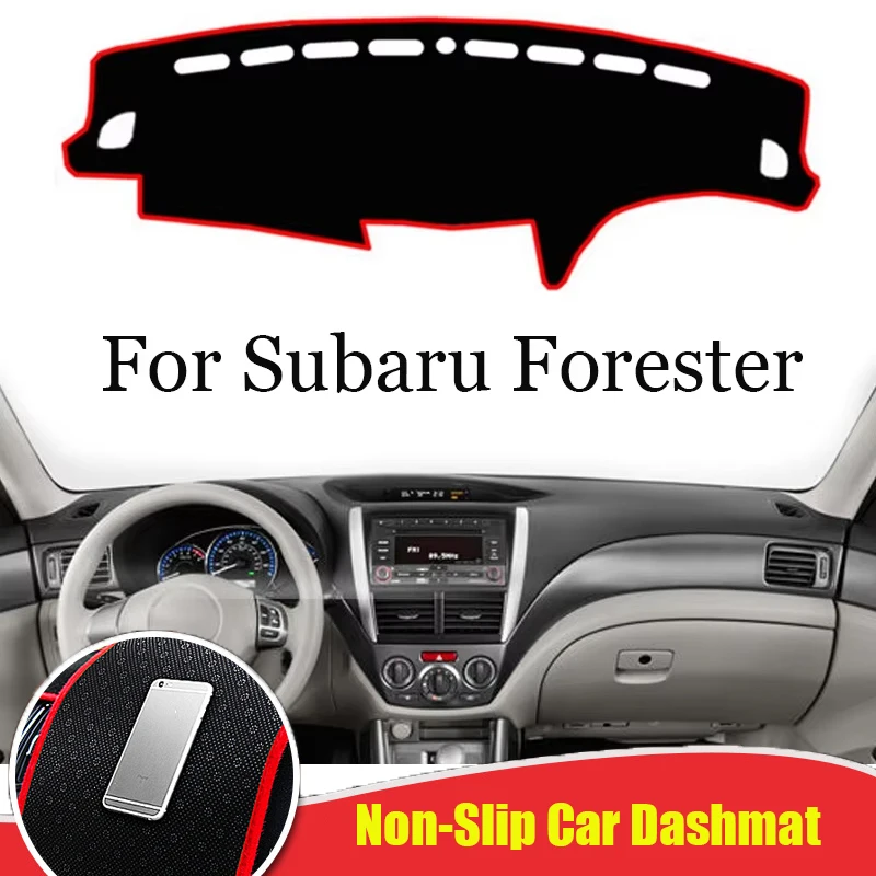 

ZUIMI Dashboard Cover Dash Mat Dashmat For Subaru Forester 2009 2010 2011 2012 2013 LHD RHD Dash Board Cover Pad Sun Shade Mat