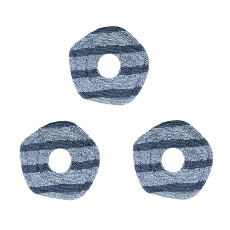 

3PCS Washable Vacuum Mop Cloths For Eufy X10 Pro Omni And X9 Pro Robot Vacuums, Washable And Reusable Soft Mopping Pad