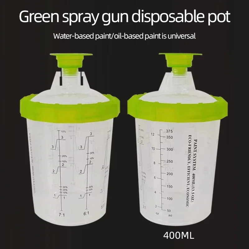 

New 400Ml Thickened Plastic With Graduated Measuring Cup Free Wash Pot Transparent Bladder Disposable Free Wash Pot