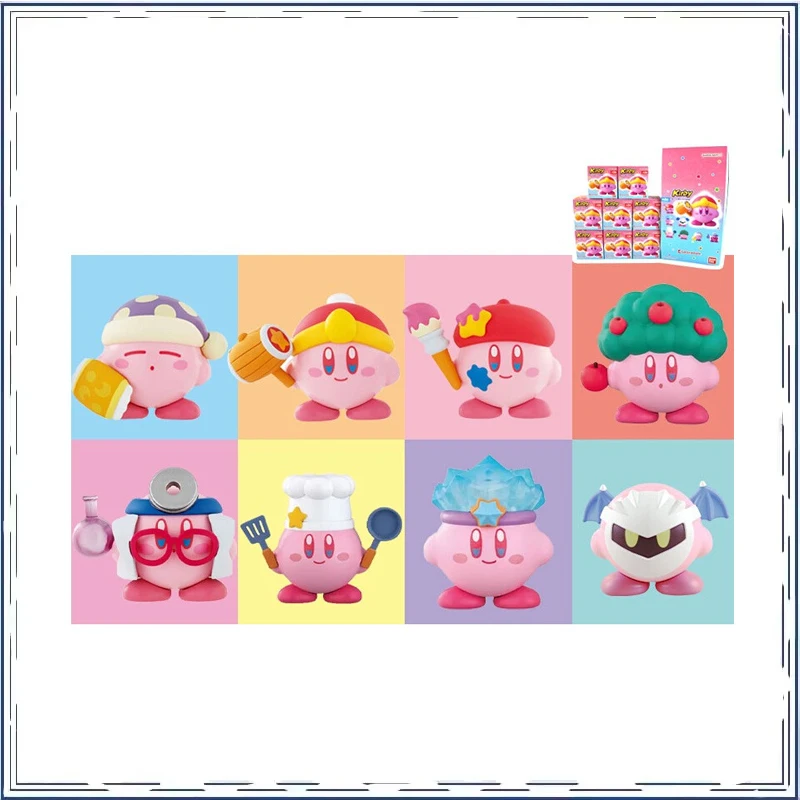 

Kirby слепая коробка в автомобиле ПВХ сборка кукла орнамент коллекция фигурка модель игрушки