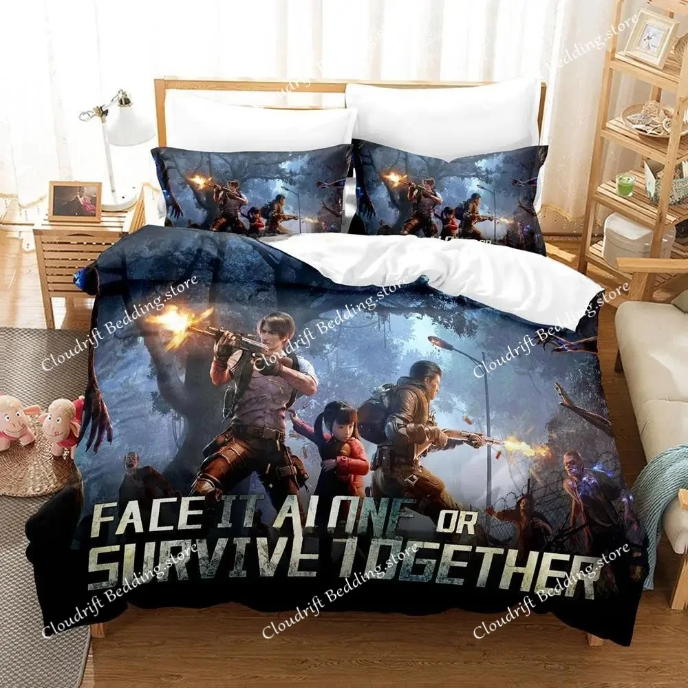 

3d Print Game LifeAfter Bedding Set Single Twin Full Queen King Size Bed Set Adult Kid Bedroom Duvet Cover Sets Home Textiles