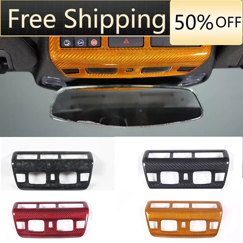 

Car Reading Light Frame For Chevrolet For Corvette C8 2020-2023 carbon fiber Sticker car accessories interior