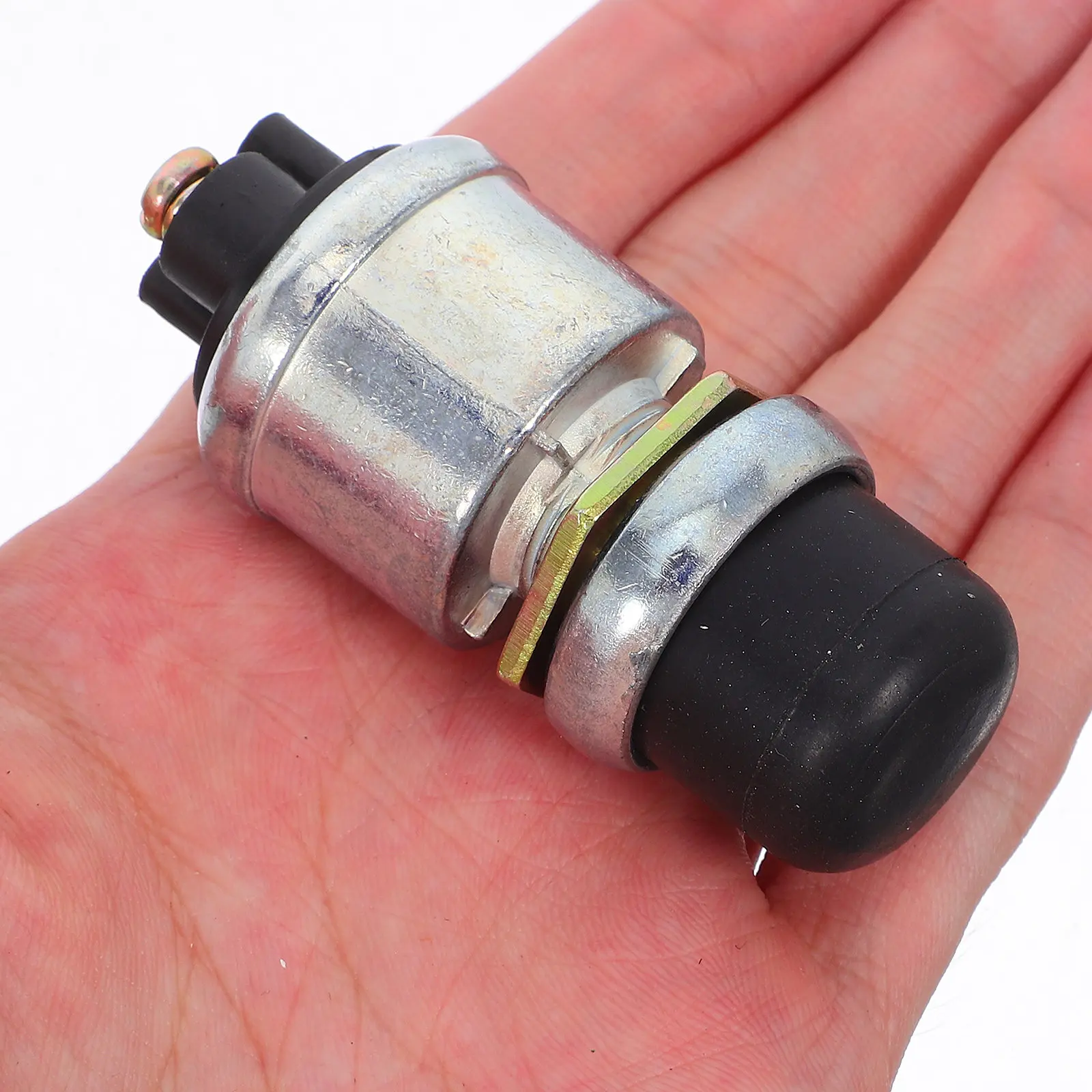 4Pcs Waterproof Push Button Starter Switch 12V 50a Momentary Ignition Switch for Car Truck Rv Boat Engine Car Push Start Button