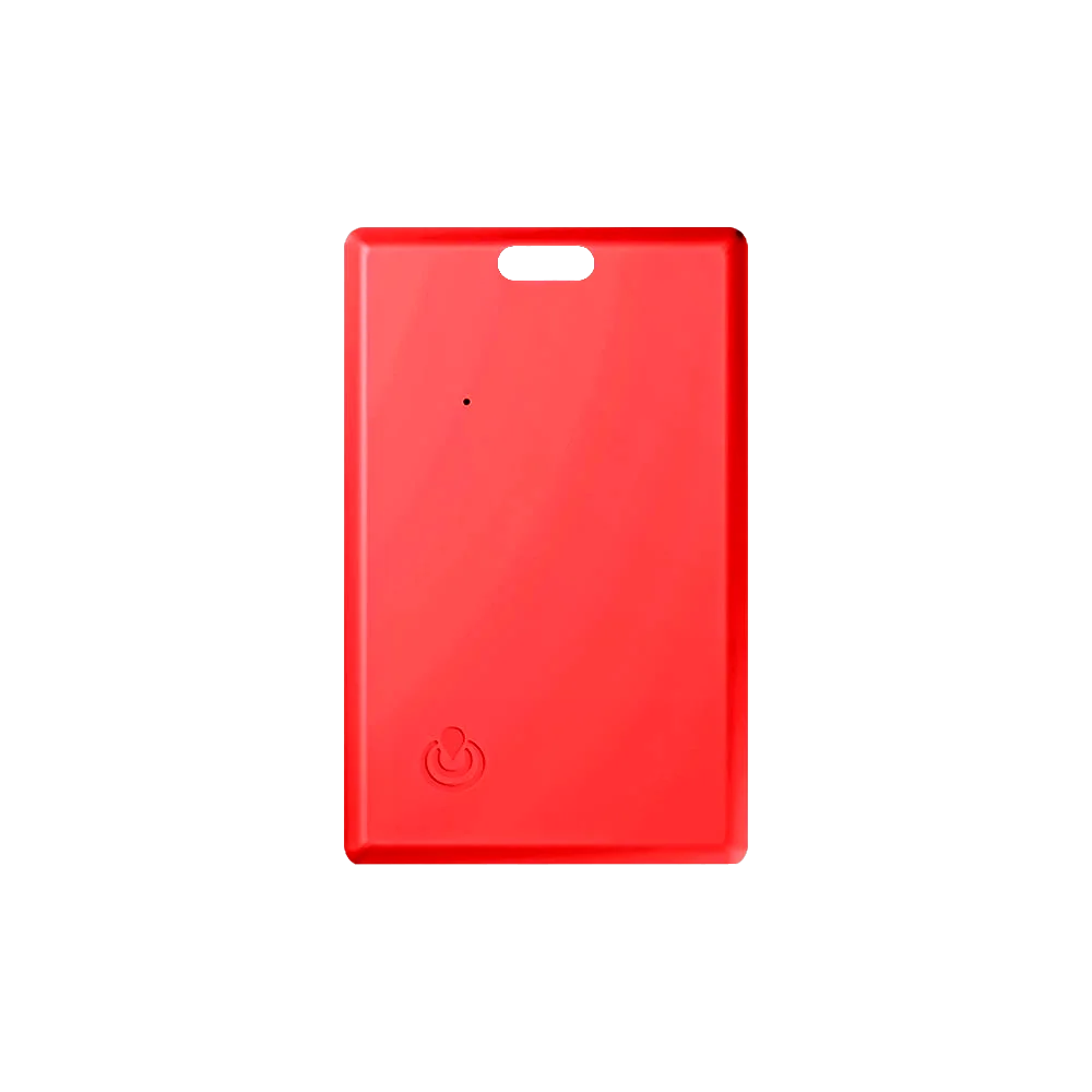 Wallet Finder Smart Bluetooth Tracker Card e localizzatore di oggetti per etichette per bagagli Passaporti per Apple's Find My App (Solo iOS)